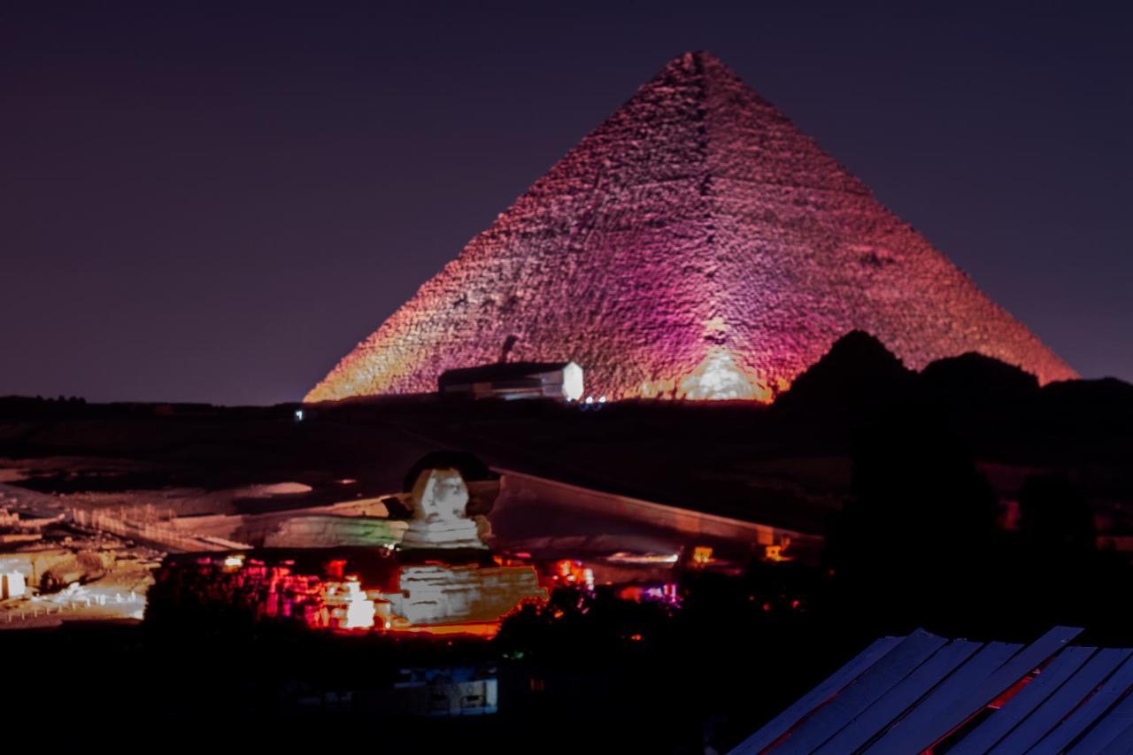 Tut Pyramids View 호텔 Kafret el-Gabal 외부 사진