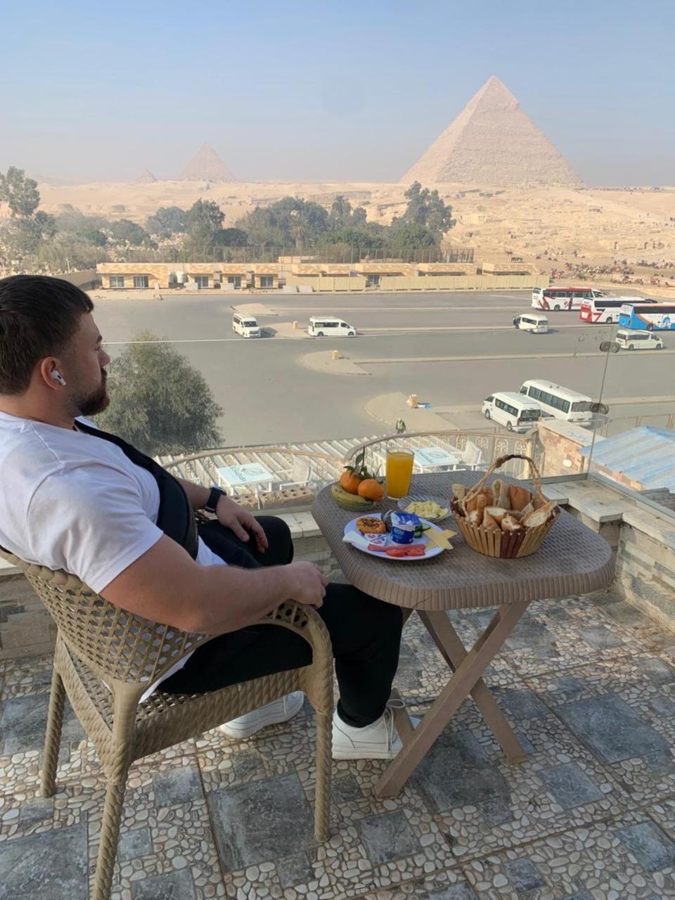 Tut Pyramids View 호텔 Kafret el-Gabal 외부 사진