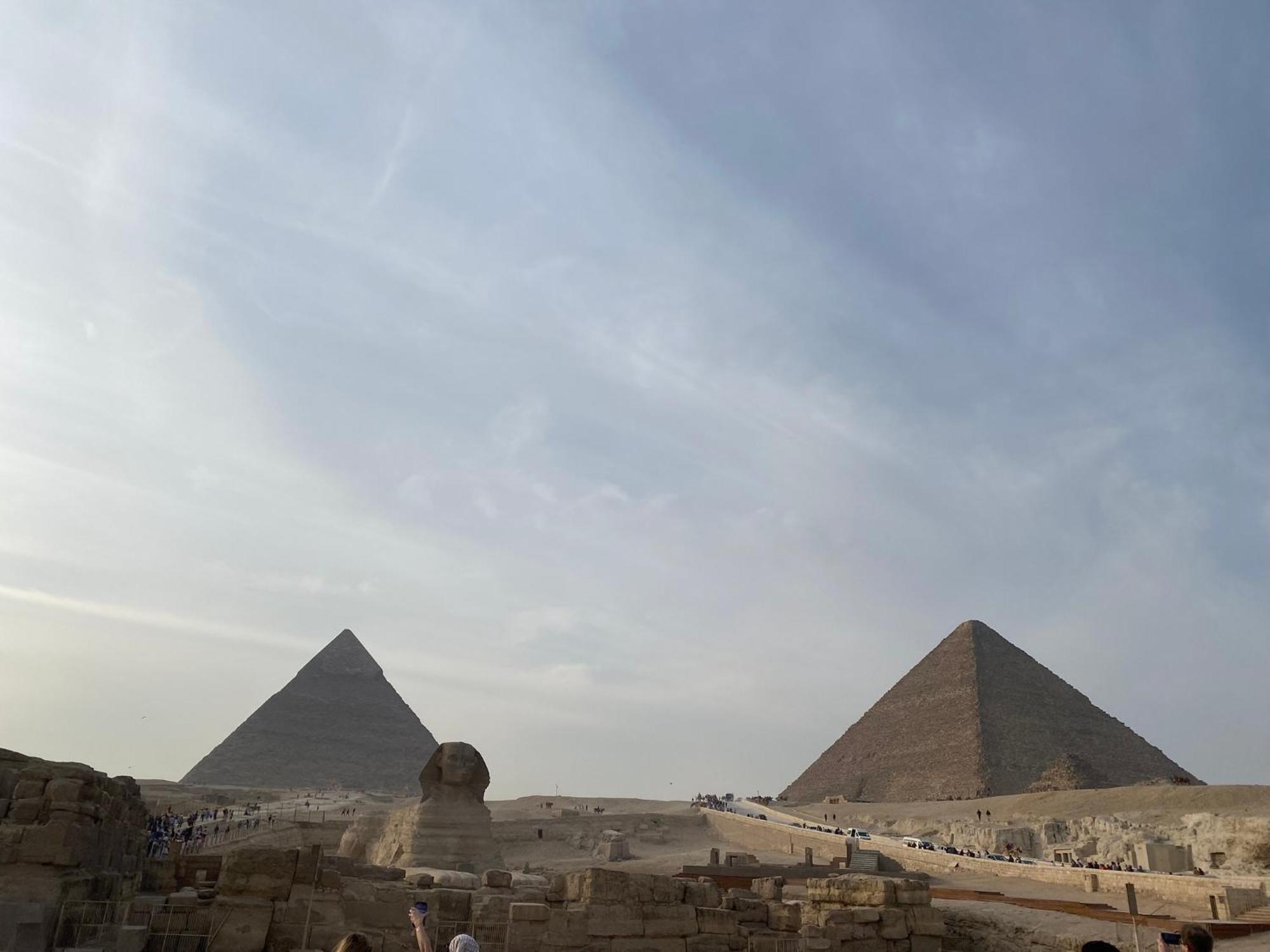 Tut Pyramids View 호텔 Kafret el-Gabal 외부 사진